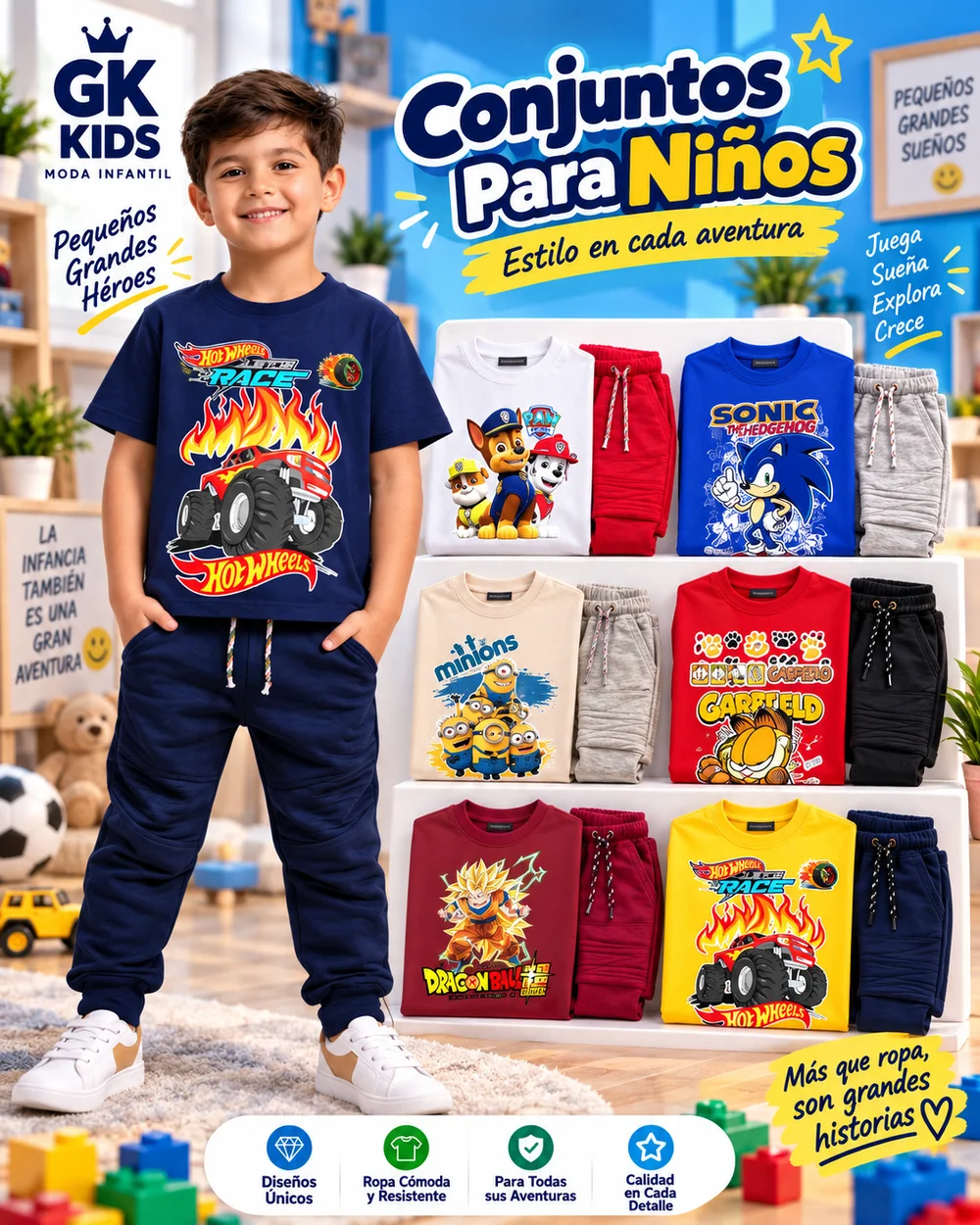 Conjuntos GK Kids